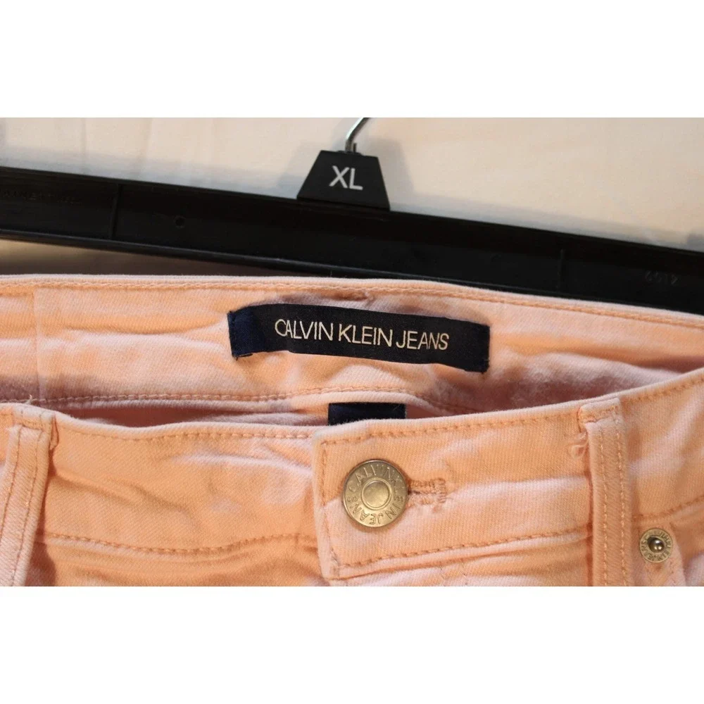 Calvin Klein Jeans Women Pink Size 12 Cotton‎